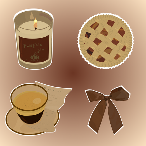 Pack de stickers essentiels pour journaling et scrapbooking, ambiance cosy et créative pour junk journal